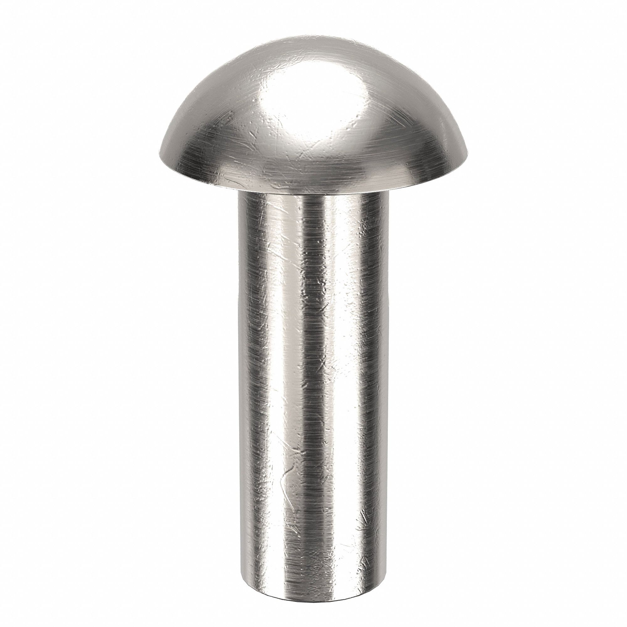 Inch, Dome, Solid Rivet,1 1/4 in L,Dome,PK50 - 6KY22|30A0820-EA-50 ...