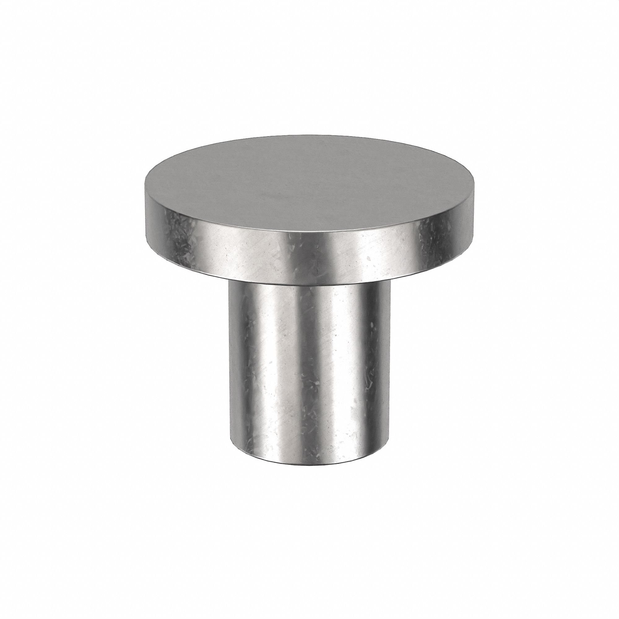 Inch, Flat, Solid Rivet,1/4 in L,Flat,PK100 - 6KY81|41F0604 Inch, Flat, Solid Rivet,1/4 in L,Flat,PK100 - 6KY81|41F0604