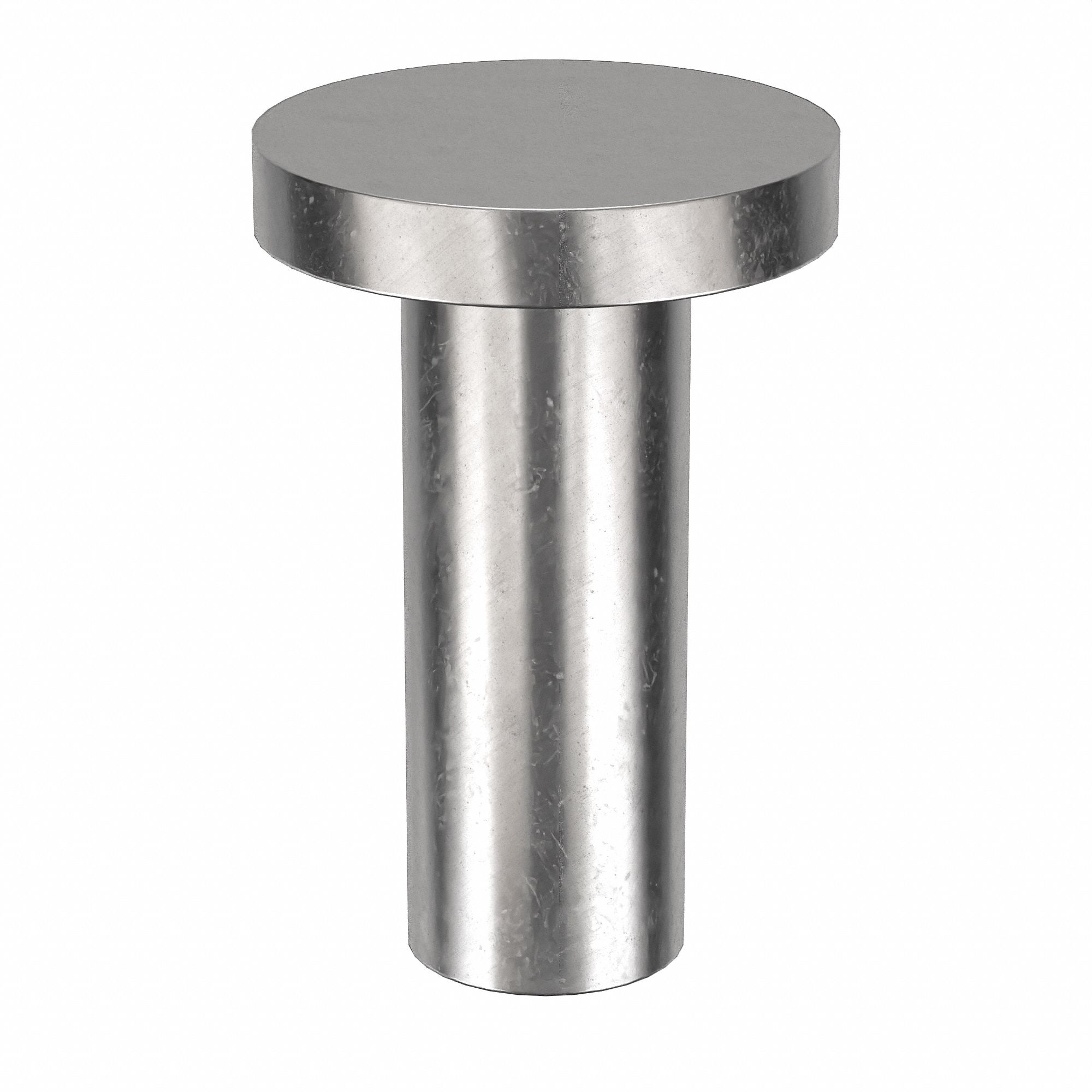 Inch, Flat, Solid Rivet,1/2 in L,Flat,PK100 - 6KY84|41F0608-EA-100 ...