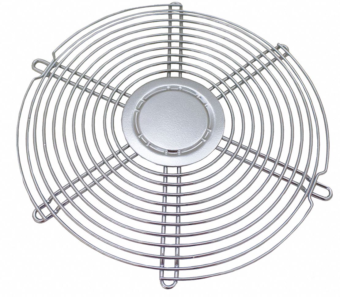 Compact Axial Fan Guard, Radiator Connection 6 3/4 in