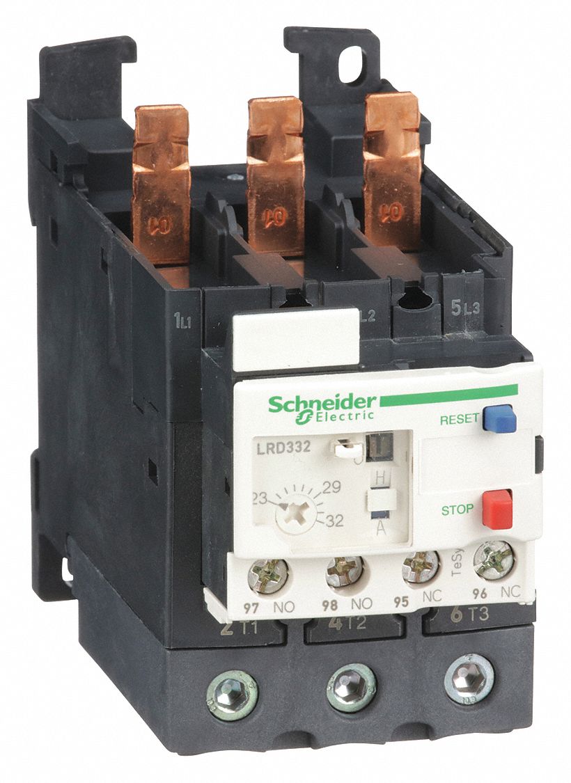 SCHNEIDER ELECTRIC Overload Relay 23 to 32A, 10, 3 Poles, Bimetallic