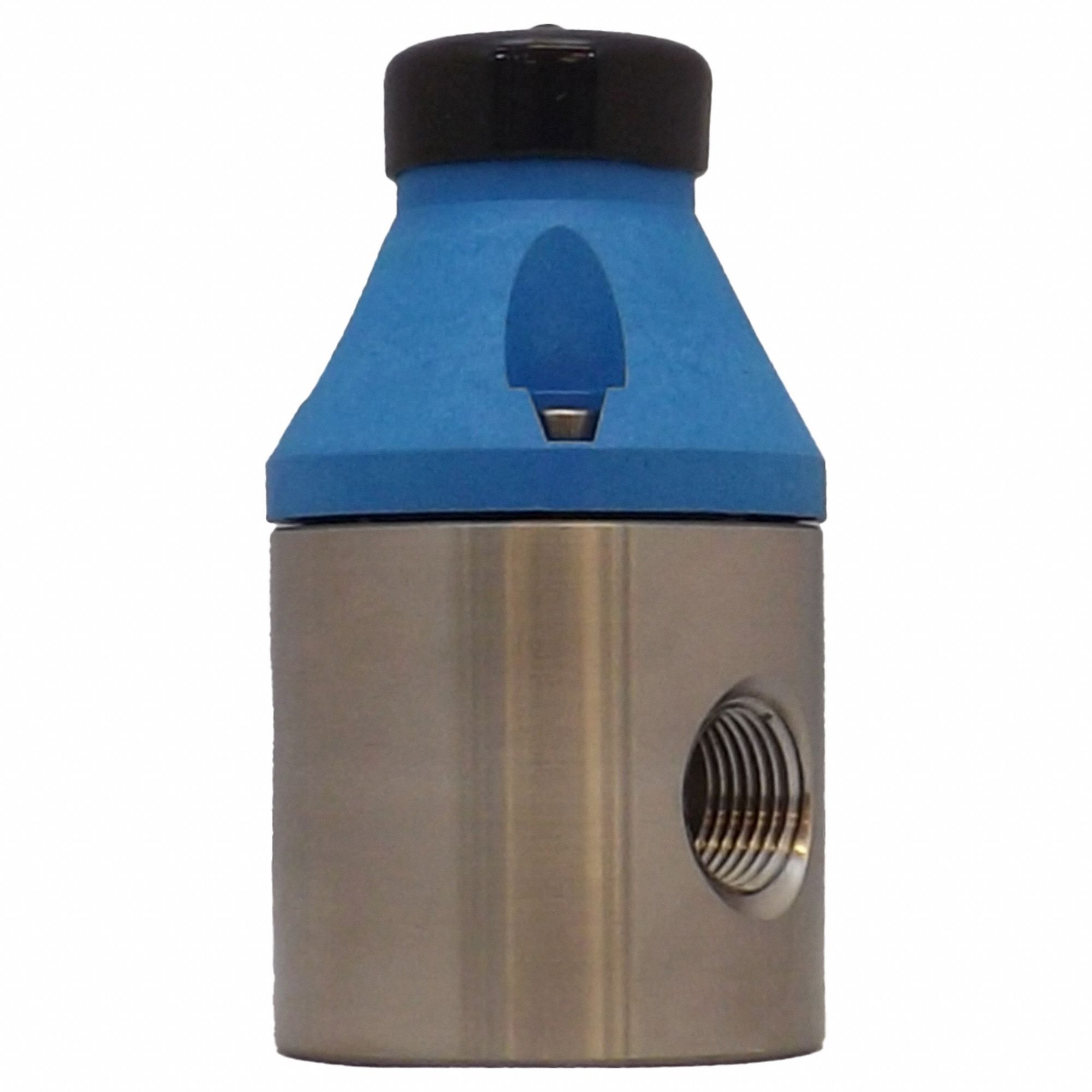 Back Pressure Valve: 316 Stainless Steel, NPT x NPT, 1/2 in Inlet Connection Size