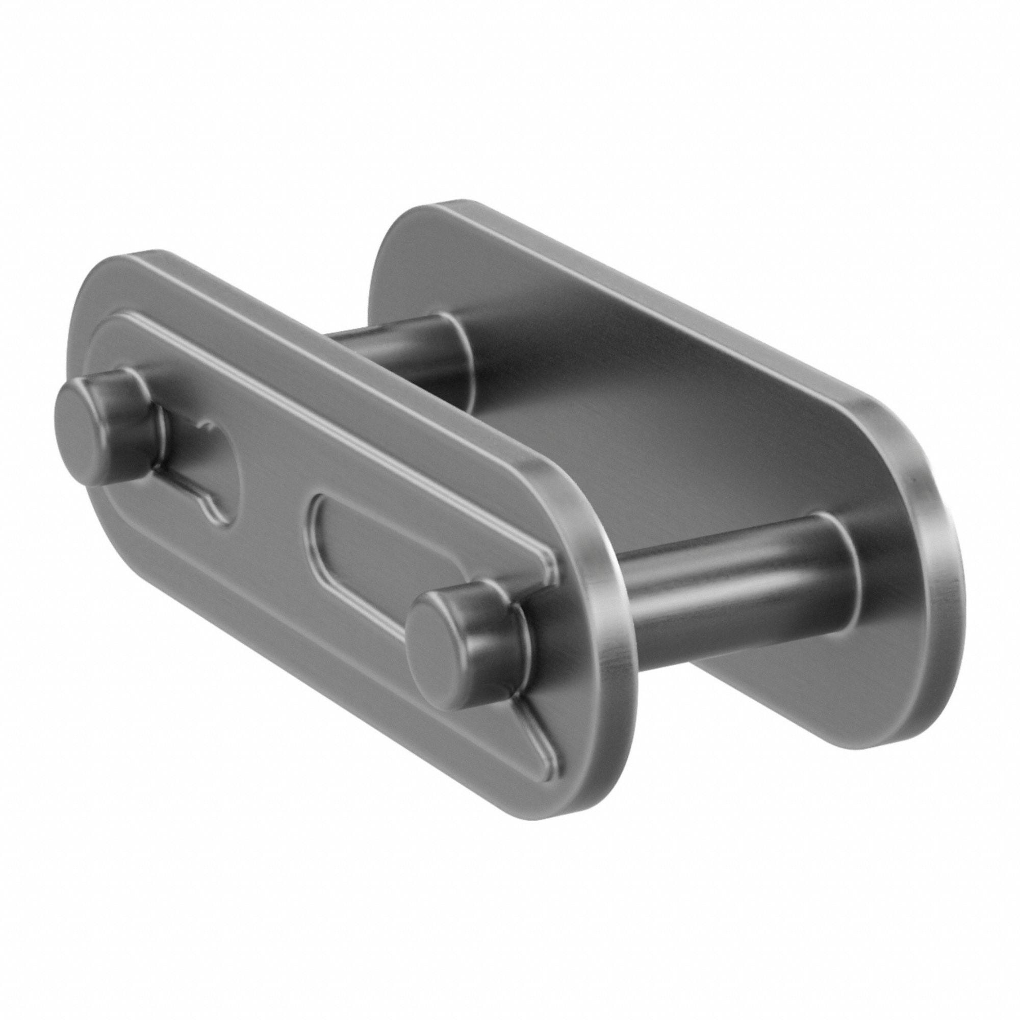 Connecting Link: Connecting, Std Conveyor Chains For Chain, C2040, 1 in Pitch, Steel