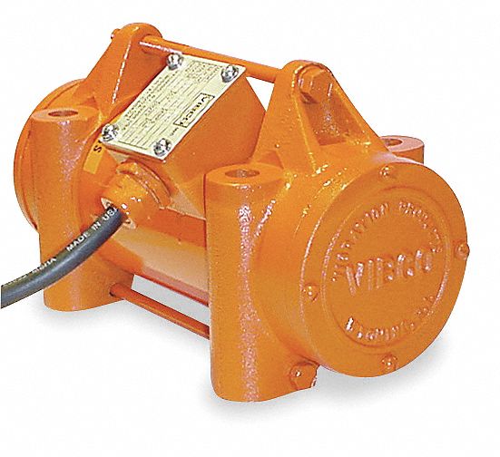 Electric Vibrator: 2P Series, 100 lbf, 460V AC, 0.25 A, 3, 600 vpm, 750 lb Bin Wt Capacity