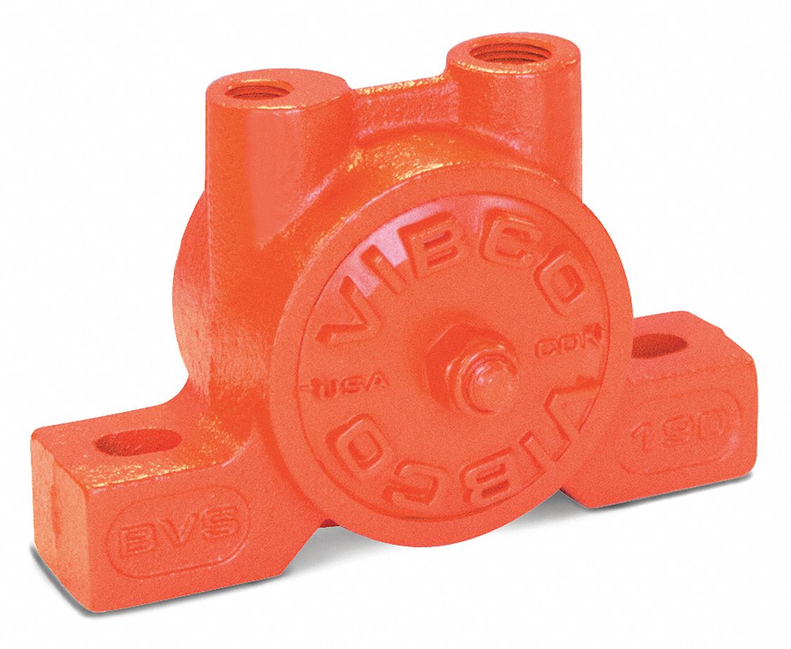 Pneumatic Vibrator: 270 lbf, 7, 200 vpm, 1/4 in NPT, BVS, 71 dBA, Cast Iron, Continuous