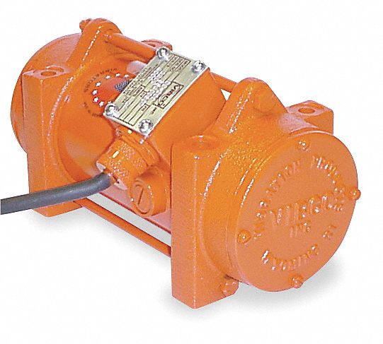 Electric Vibrator: DC Series, 300 lbf, 12V DC, 14 A, 4, 000 vpm, Totally Enclosed Nonventilated