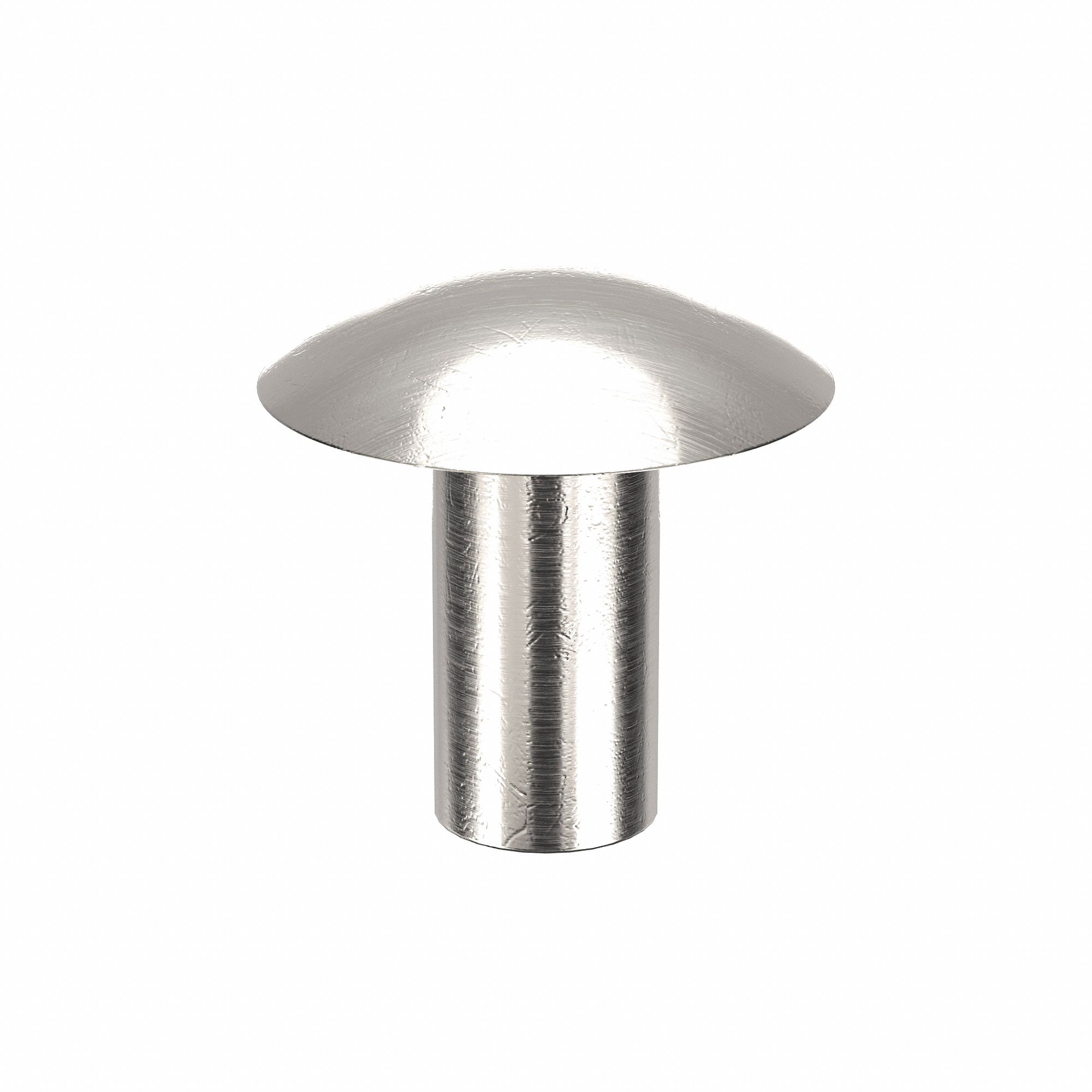 Brazier Head, Aluminum, Solid Rivet 6LB2955A0404EA250 Grainger