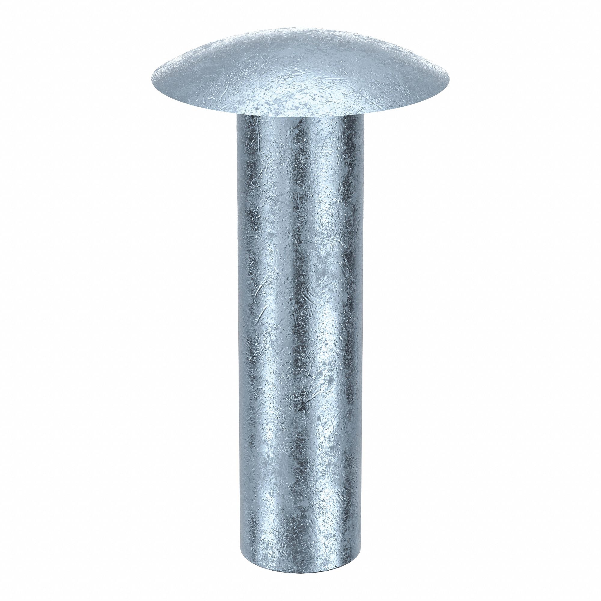 Inch, Dome, Solid Rivet,1 in L,Dome,PK55 - 6LB73|350816-1 - Grainger