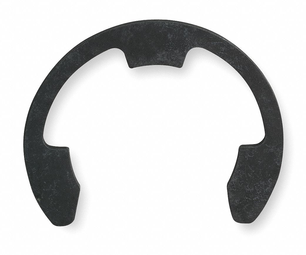 Carbon Steel, Black Phosphate, E Style Retaining Ring 6LC69E87ST PA