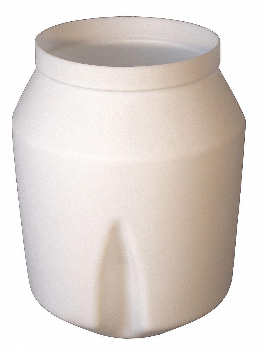 REPLACEMENT CEMENT MIXER DRUM, 4 1/2 CU FT DRUM CAPACITY, POLYETHYLENE
