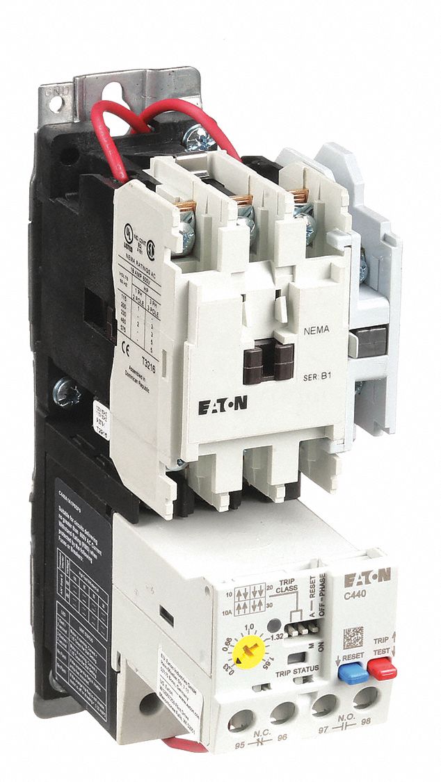 EATON, NonReversing, 3 Poles, NEMA Motor Starter 6LDE6