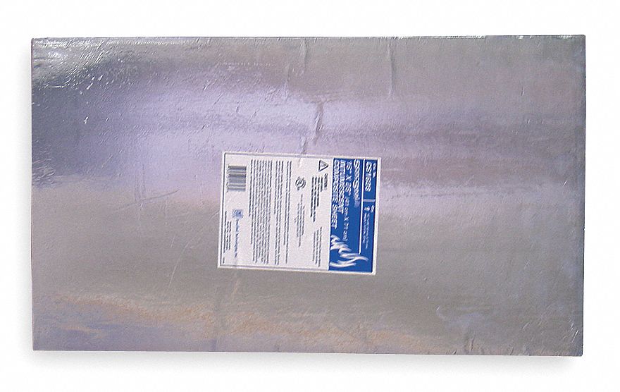 FIRESTOP COMPOSITE SHEET,SILVER,36 IN L