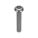 MACHINE SCREW, BUTTON, #8-32 THREAD SIZE, 1 IN L, 25 PK