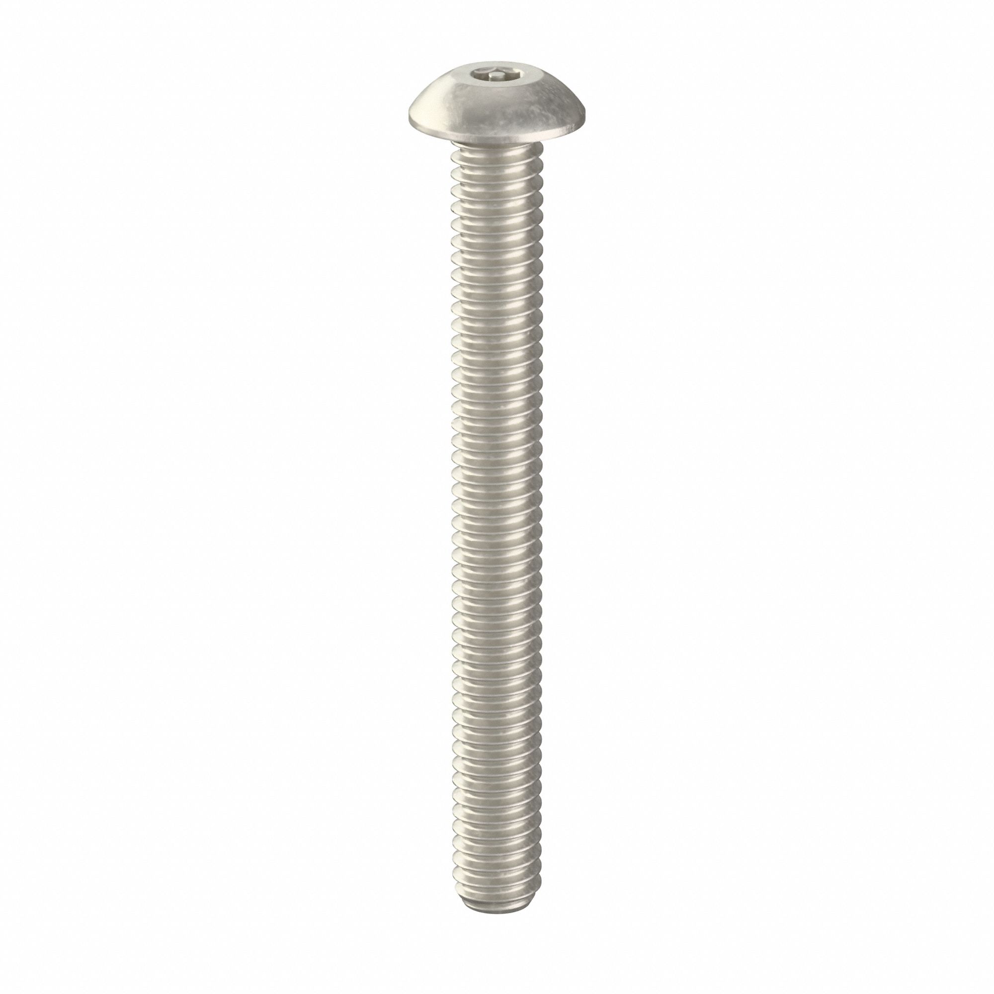 Mach Screw,Btn,8-32 x 1 1/2 L,PK25 - Grainger