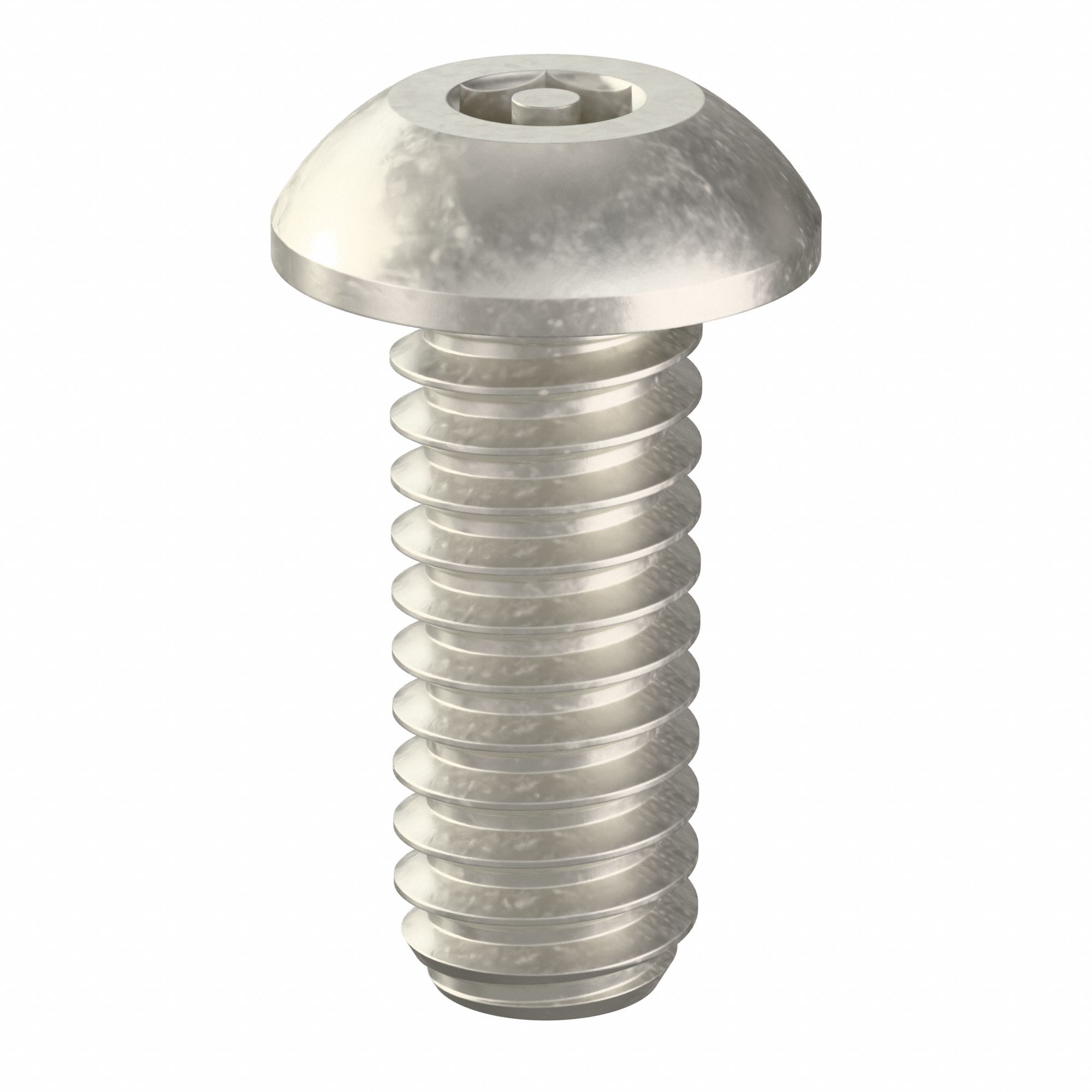 Mach Screw,Btn,1/4-20 x 5/8 L,PK10 - Grainger