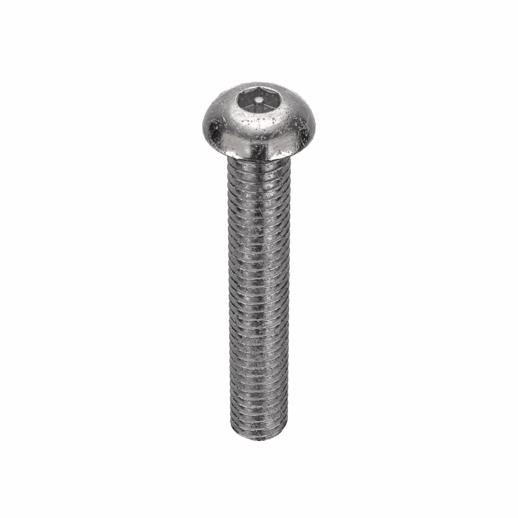 MACHINE SCREW, BUTTON, 5/16