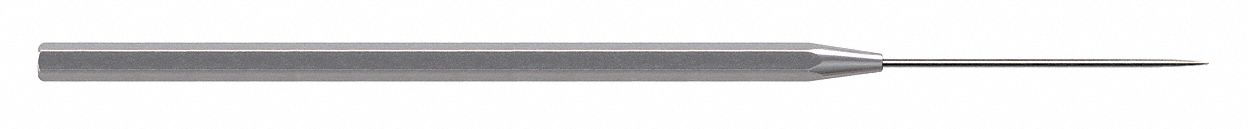 Precision Pick: Steel, Straight, Straight Tip, 10 mil Tip Thick