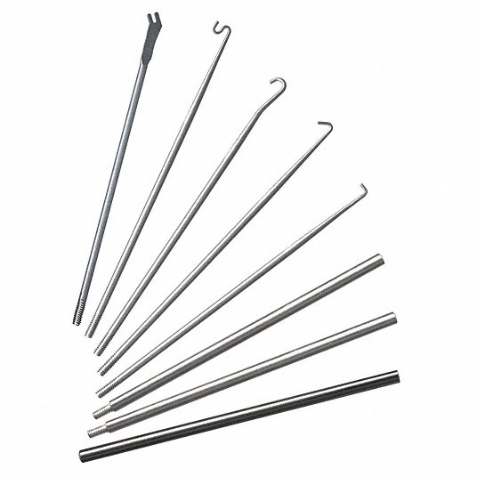 MOODY TOOL, High Carbon Steel, 8 Pieces, Spring Tool - 6LEP7|55-1857 ...