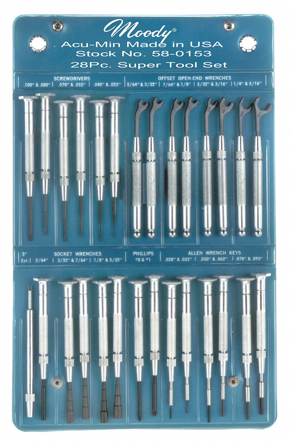 Precision Screwdriver Set, Number of Pieces 28 Grainger