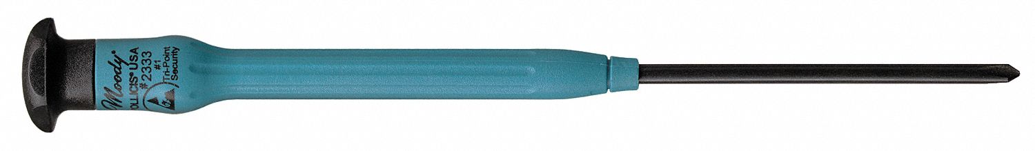 6LEZ9 - ESD Prec Screwdriver Tri-Point #1x2-1/2