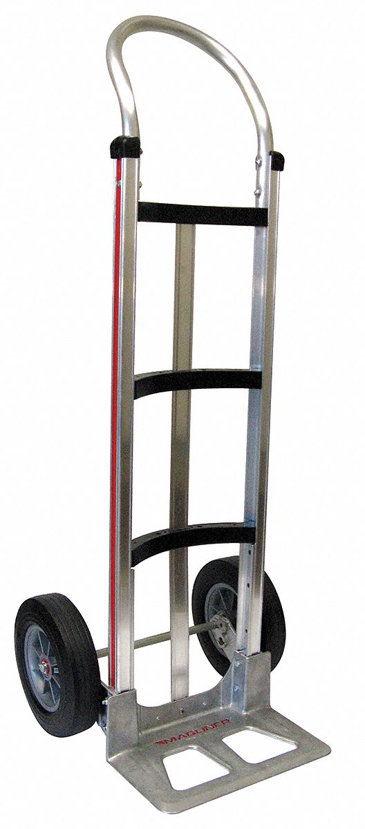 CORROSION-RESISTANT MODULAR ALUMINUM GENERAL PURPOSE HAND TRUCK, 500 LB LOAD CAPACITY