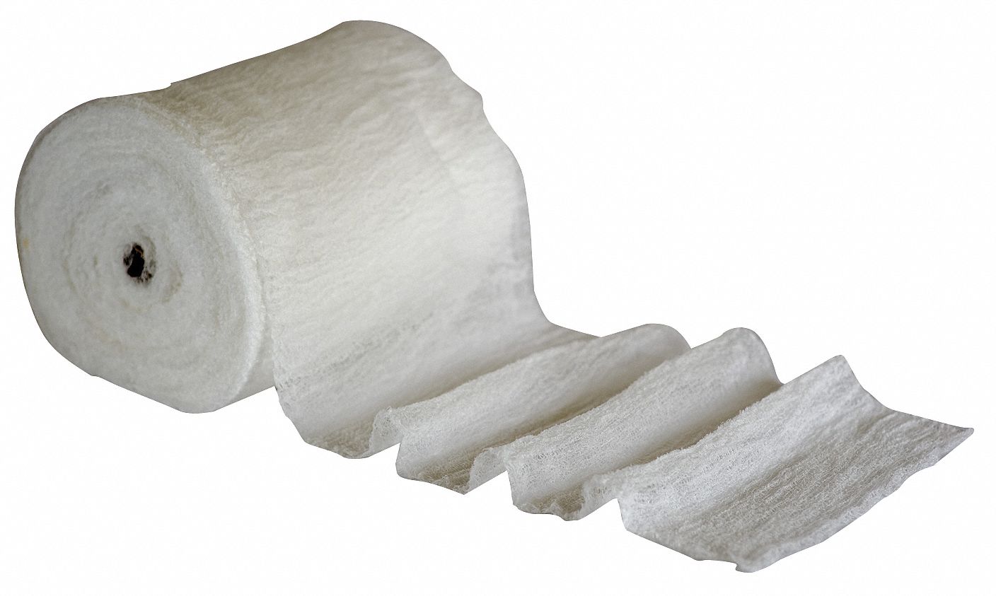 Crimped Cheesecloth: Bleached Cotton, White, Crimped Cheesecloth, 33 yd Lg, 10 in Wd, 12 PK