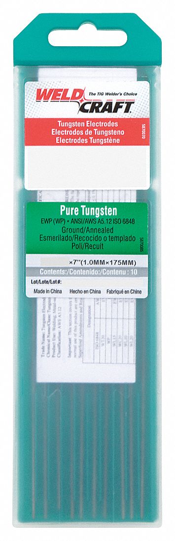 6LGU1 - Tungsten Electrode 1/16 In. PK10