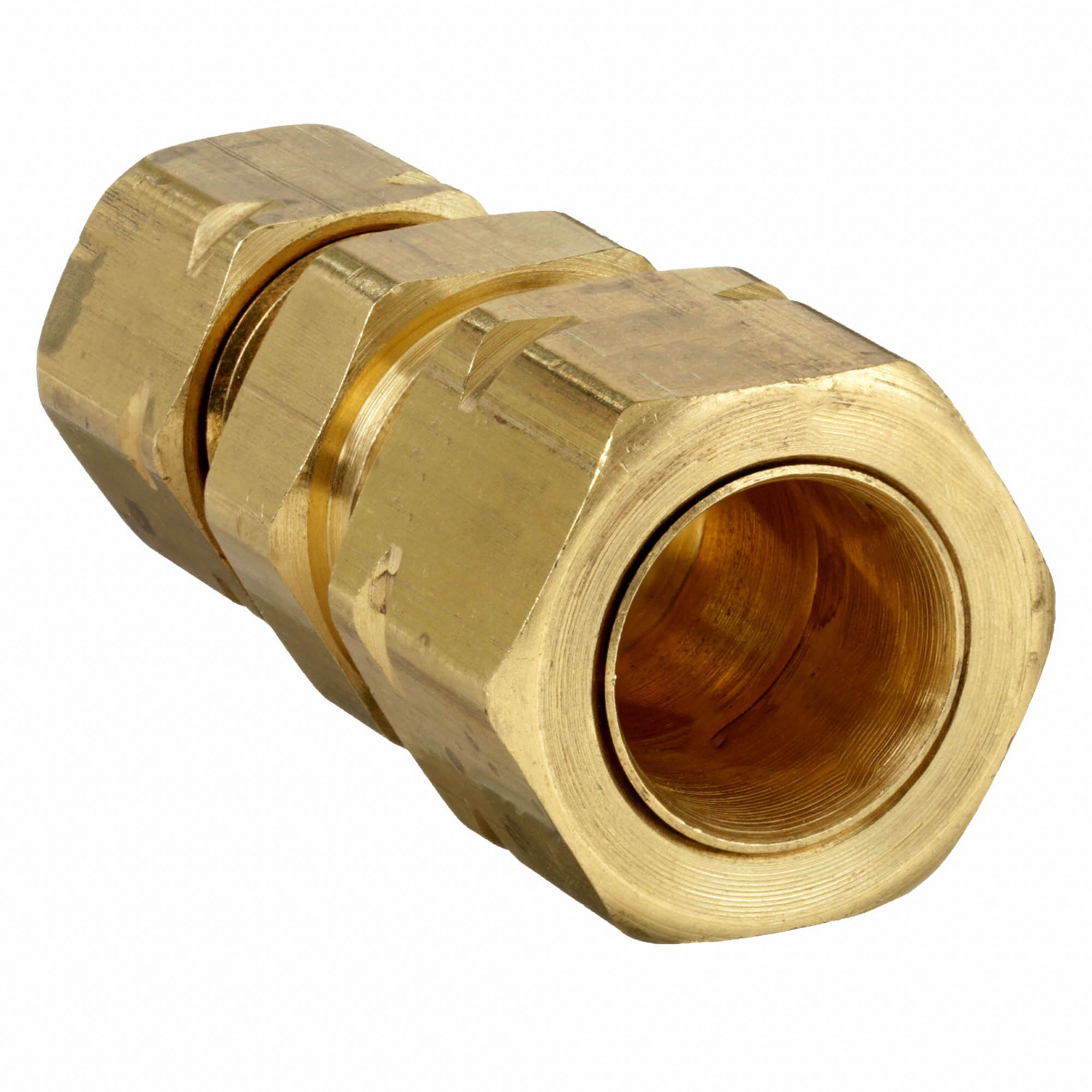 PARKER Union Reducer, 3/8 in x 1/4 in Tube Size, Metal, PK 10 6LH30