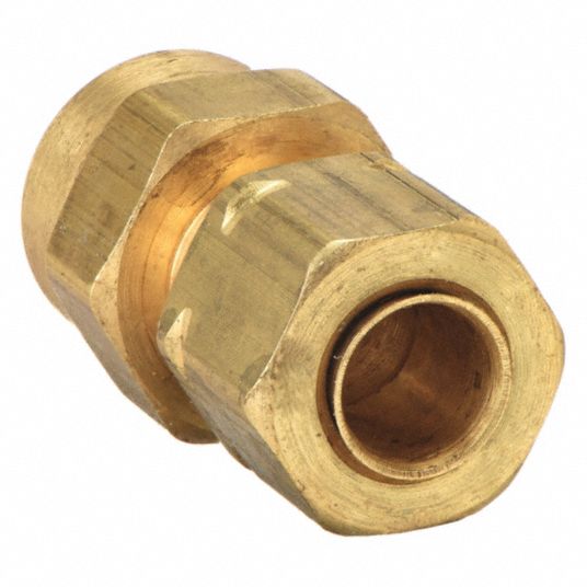 Brass Female Adapter - Captive Sleeve Compression