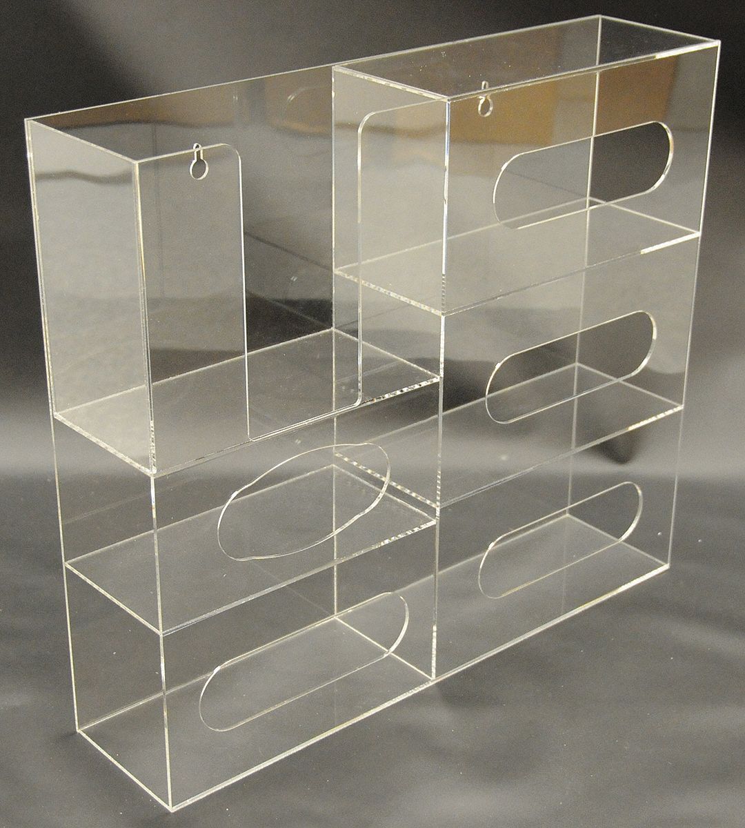 Infection Prevention Station, Number of Compartments 7, Clear Acrylic