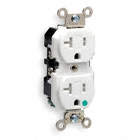 RECEPTACLE TR HOSP GRD 20A WHITE