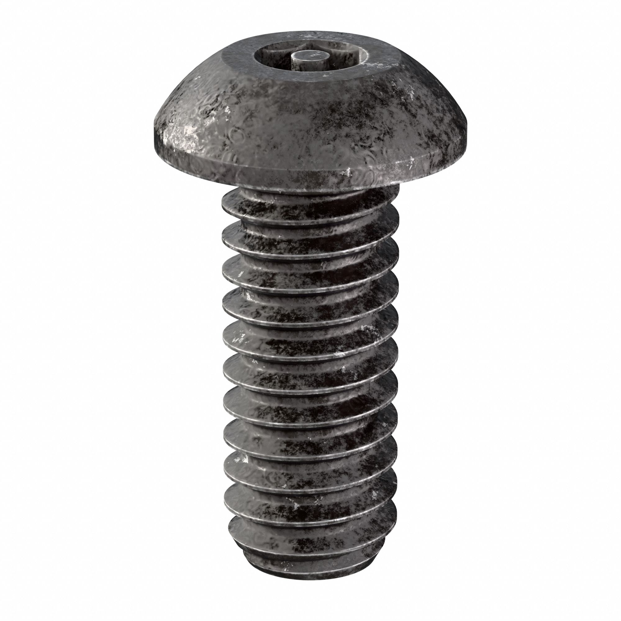 Mach Screw,Btn,1/4-20 x 5/8 L,PK25 - Grainger