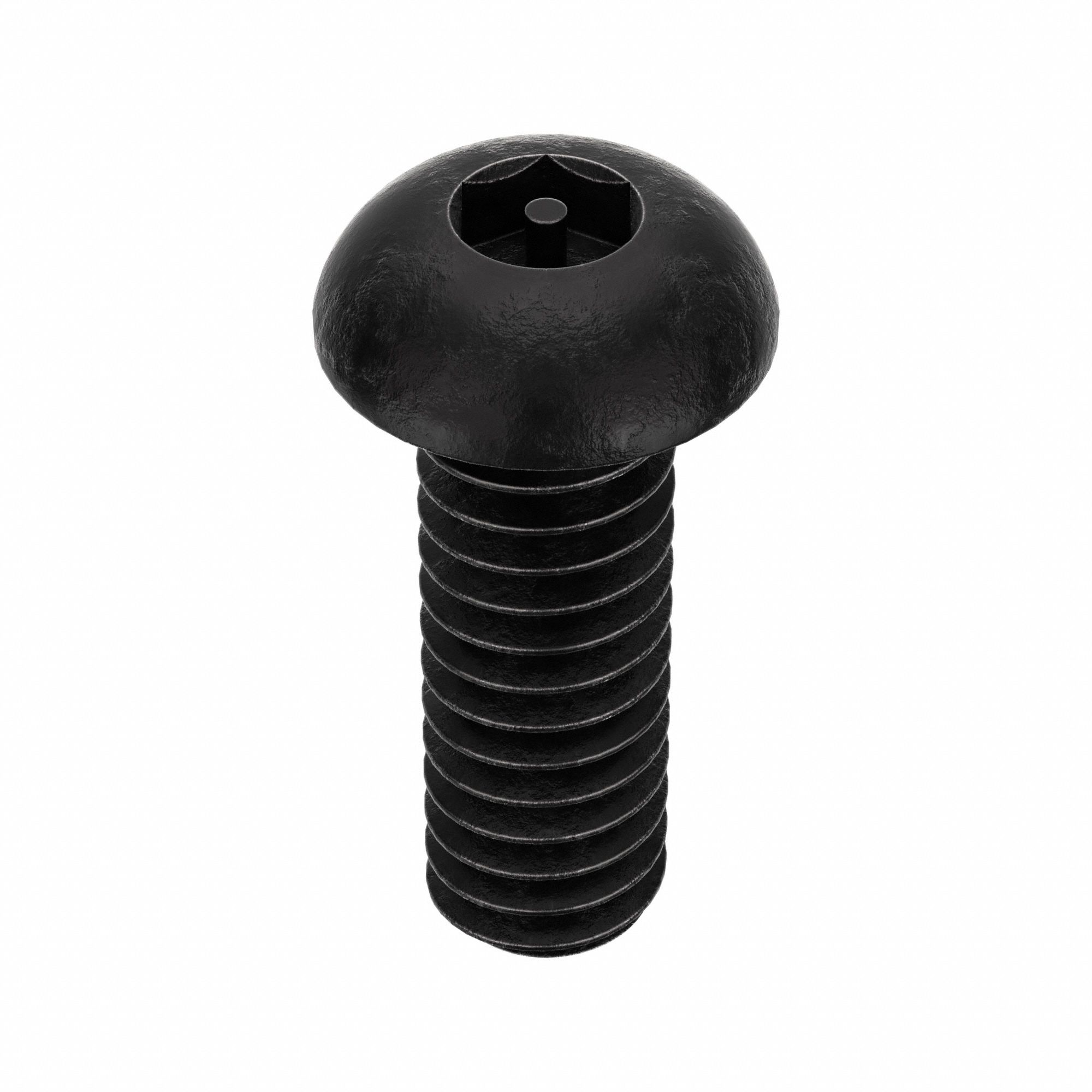 MACHINE SCREW, BUTTON, ¼