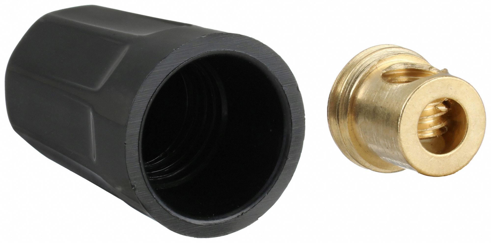 Twist-On Wire Connectors: Black, 600 V, 10, PK