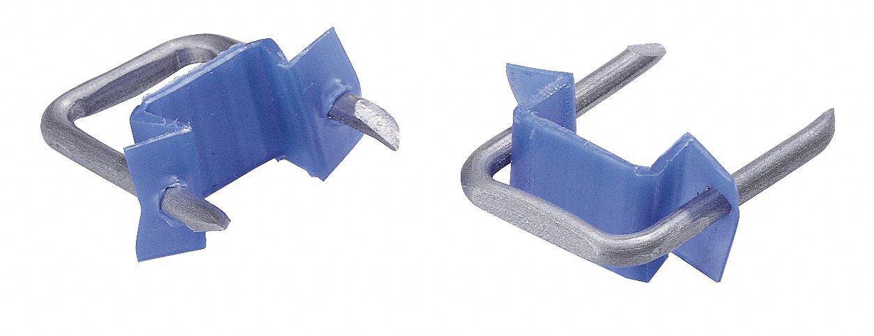 6LVE4 - Cable Staple 1/2In Steel Pk100