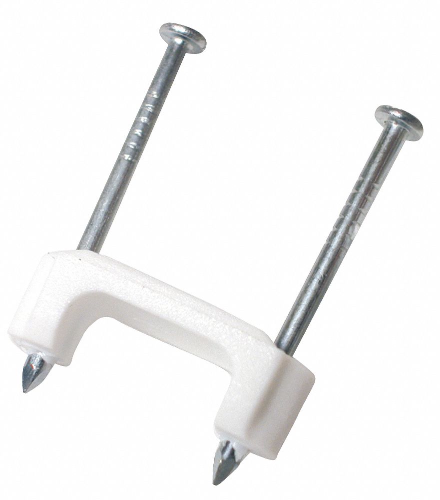 Cable Staple 3/4In Plastic Romex Pk250