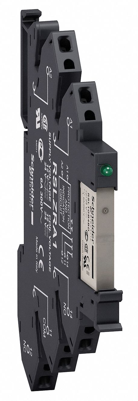 6LVK5 - Slim Interface Relay 5Pin SPDT 6A 24VDC