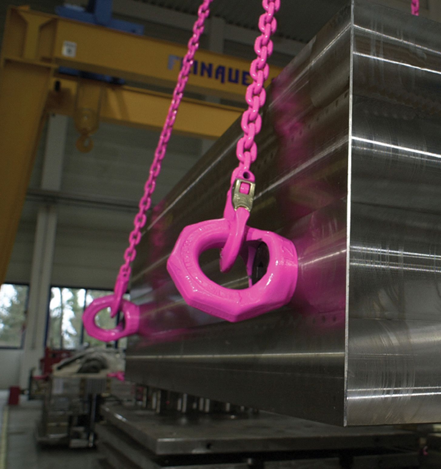 RUD CHAIN BoltOn Hoist Ring, M16 x 2 Thread Size, 3,300 lb Working