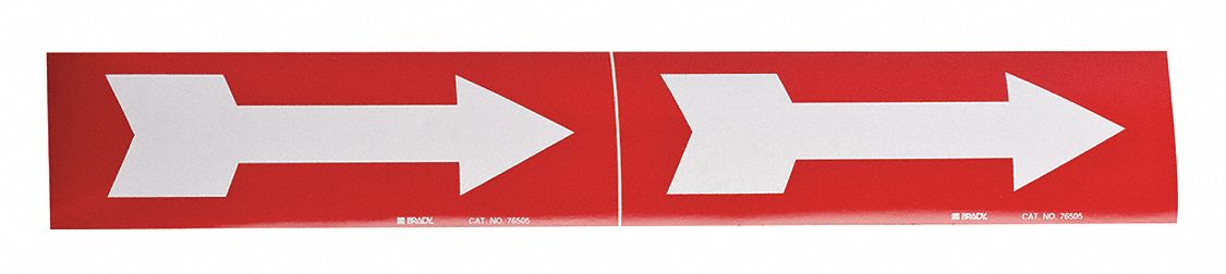 MARQ.DE TUYAU,FLECHES - RG,3 A 6PO