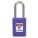 LOCKOUT PADLOCK, KEYED DIFFERENT, THERMOPLASTIC, COMPACT BODY, 1½ IN, STAINLESS STEEL, BLUE