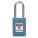 LOCKOUT PADLOCK, KEYED DIFFERENT, THERMOPLASTIC, COMPACT BODY, 1½ IN, STAINLESS STEEL, TEAL