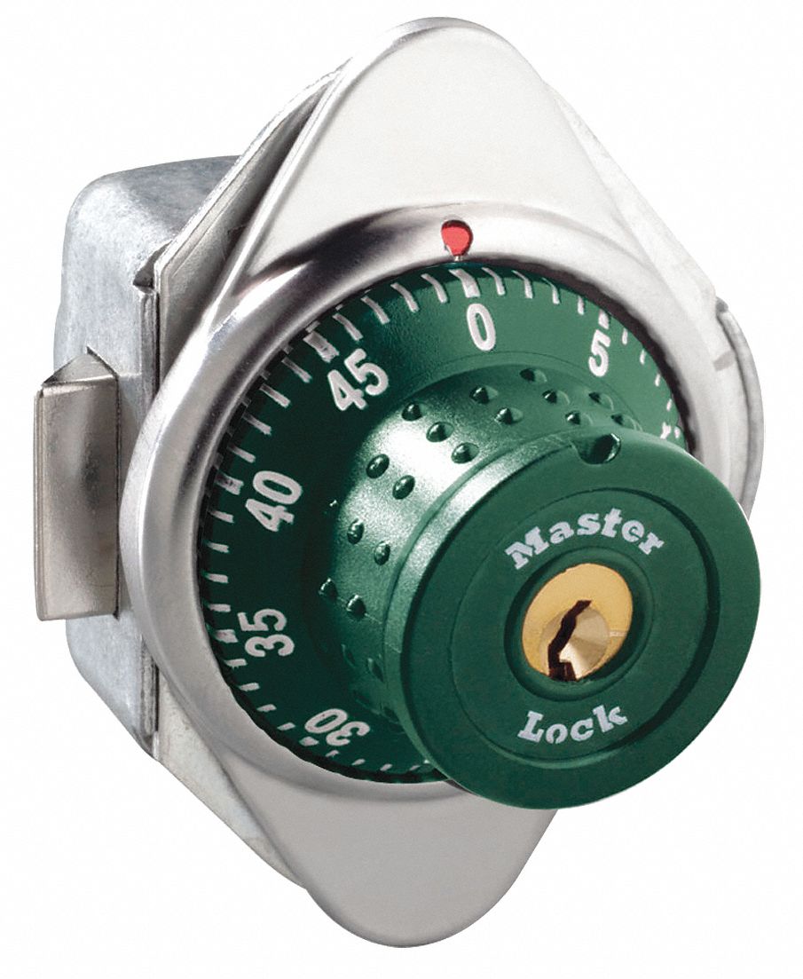 Built In Locker Lock,Automatic,Green Grainger