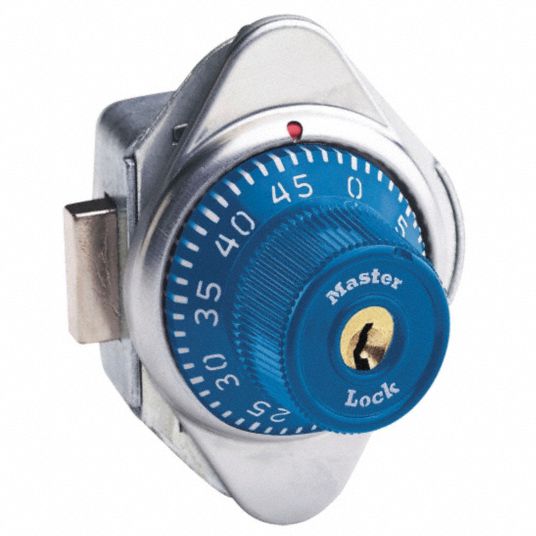Built In Locker Lock,Manual,Blue - Grainger