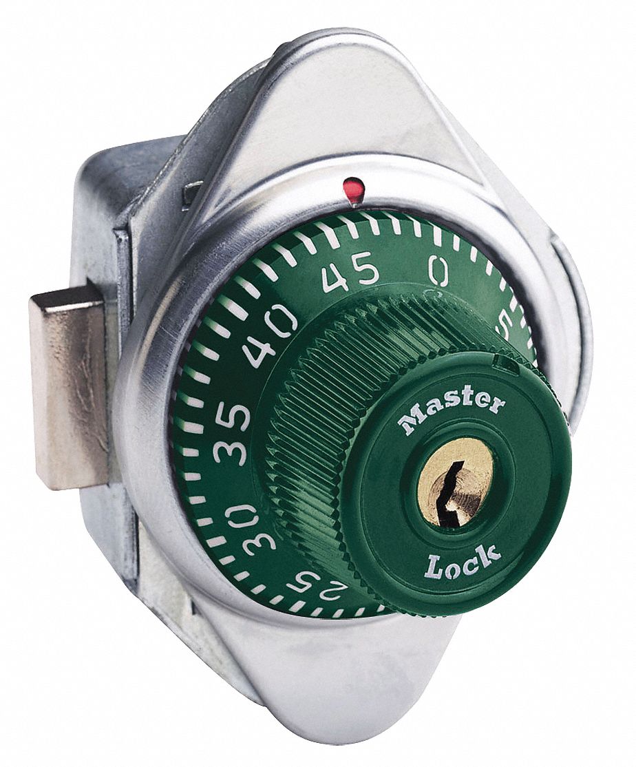 Built In Locker Lock,Manual,Green Grainger