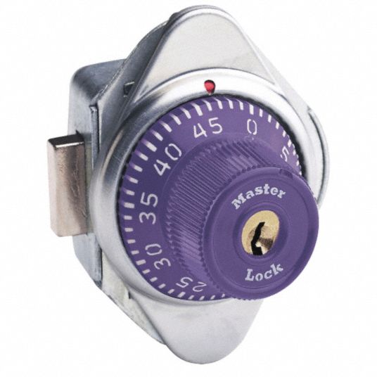 Built In Locker Lock,Manual,Purple - Grainger