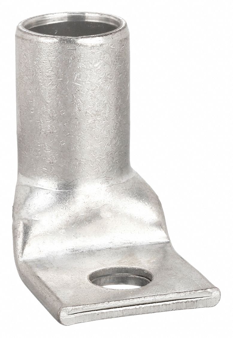 Compression Lug: For 250 kcmil, Stranded Wire Type, 3/8 in Stud Size, Std, Copper