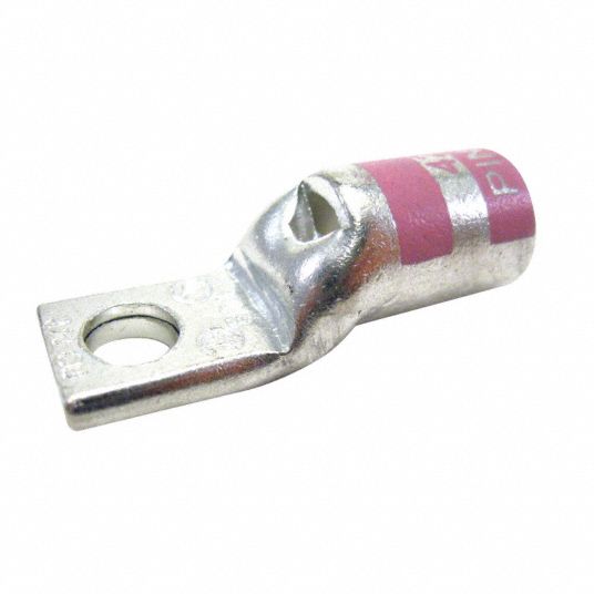 THOMAS & BETTS OneHole Lug Compression Connector, Straight Barrel