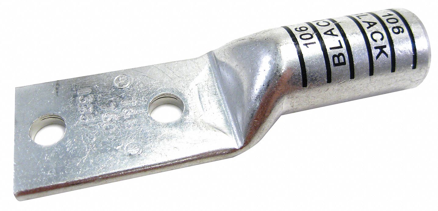 750 kcmil Max Wire Size, 1/2 in Stud Size, TwoHole Lug Compression