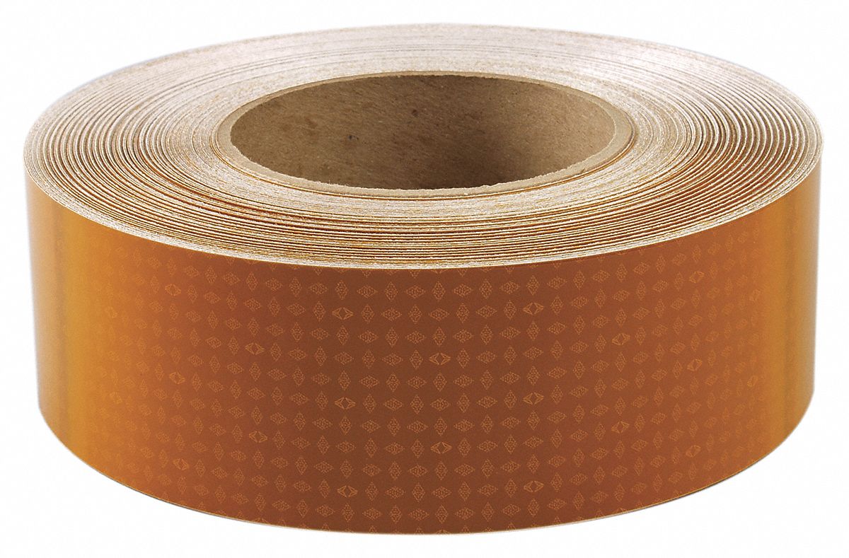 School Buses Yellow Reflective Tape 6mga918672 Grainger