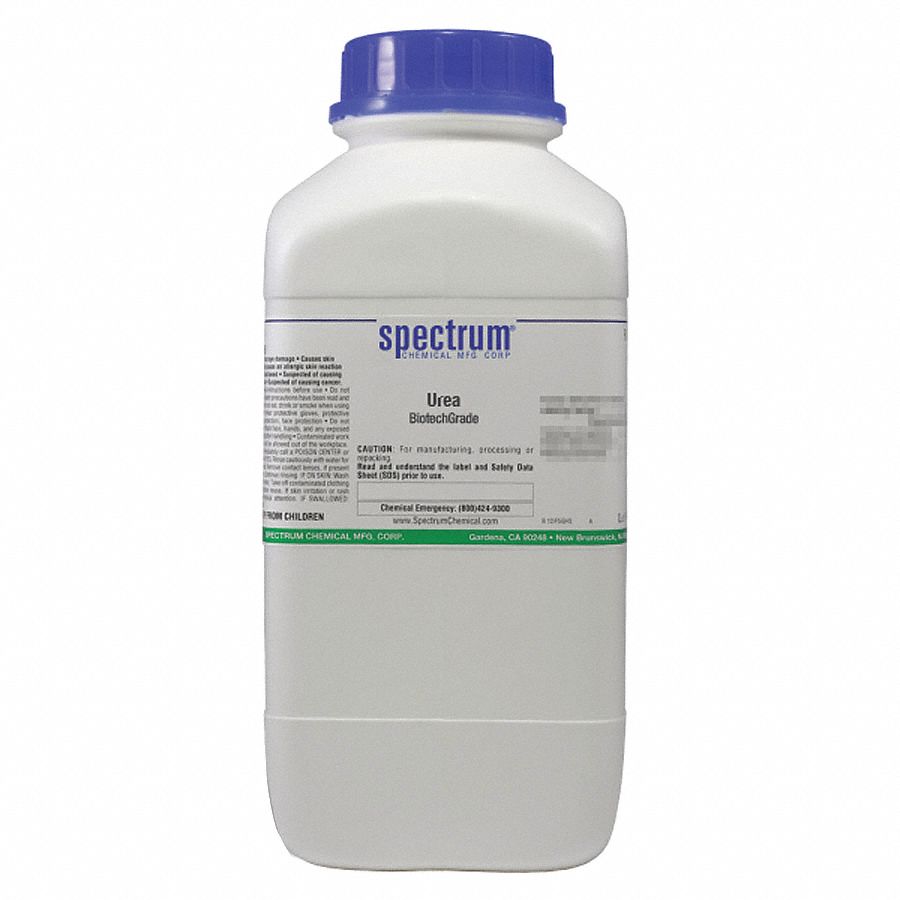 Urea: Lab, 2.5 kg, 57-13-6, Reagent, Powder, Drum, Plastic, 24 mo Shelf Life, 1